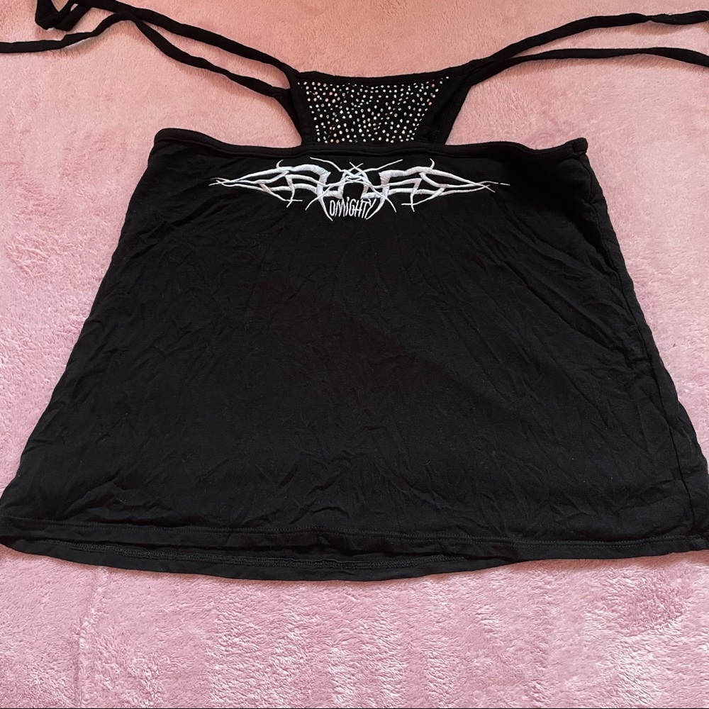 omighty tribal print rhinestone thong skirt!!!